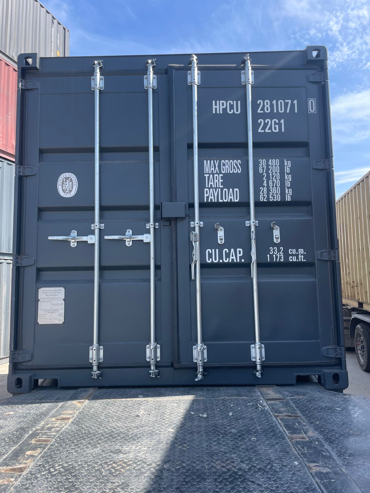 Морской контейнер HPCU2810710